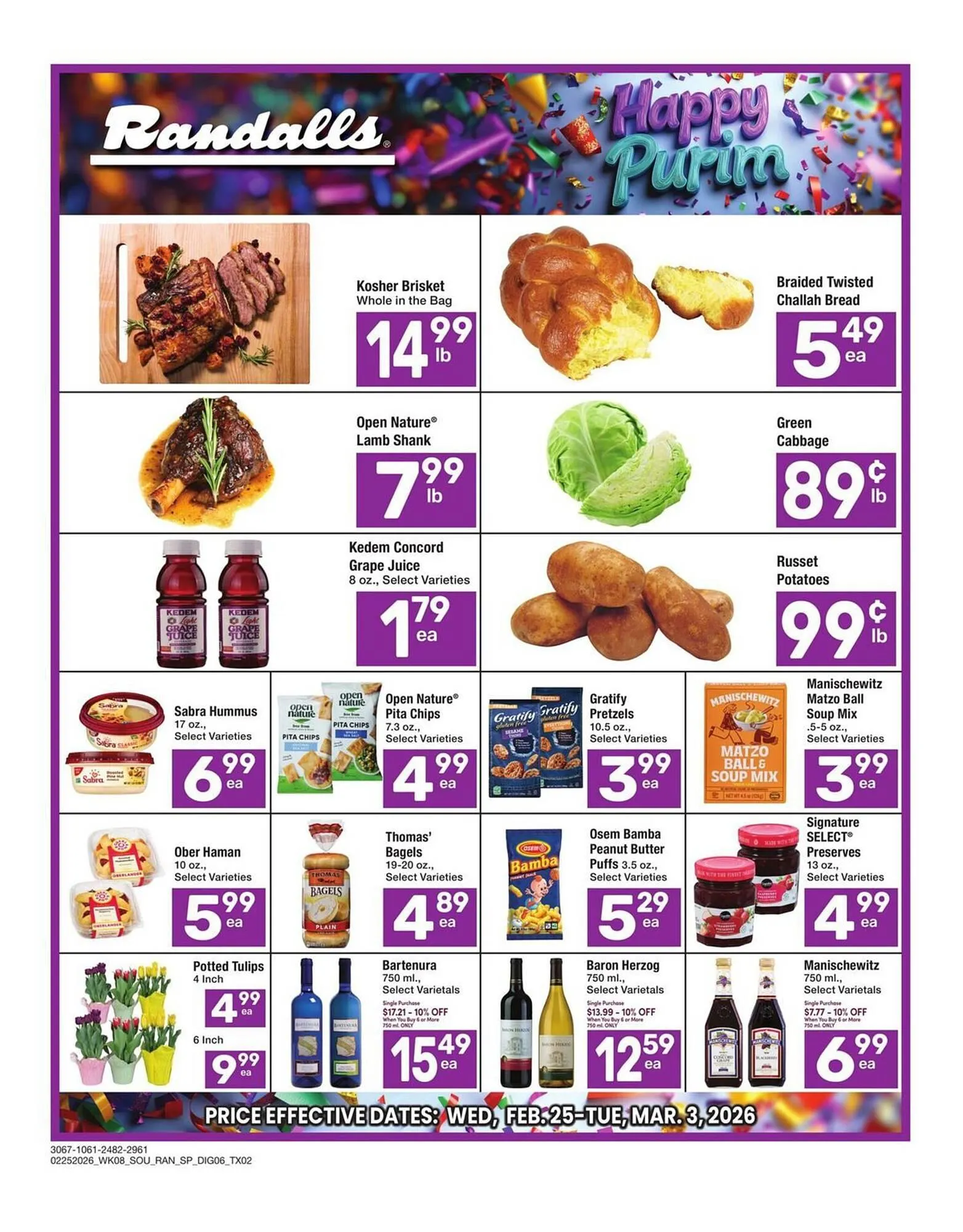 Weekly ad Randalls weekly ad from February 25 to March 3 2026 - Page 1