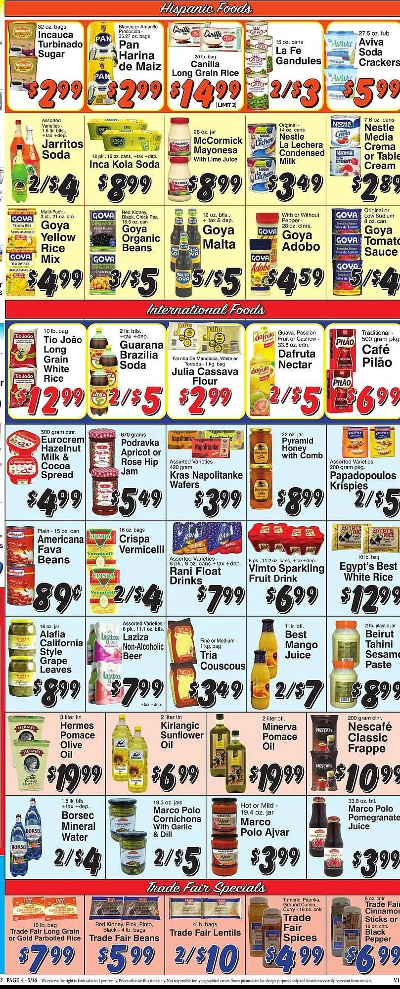 Weekly ad Trade Fair Supermarket Weekly Ad from May 16 to May 22 2025 - Page 4