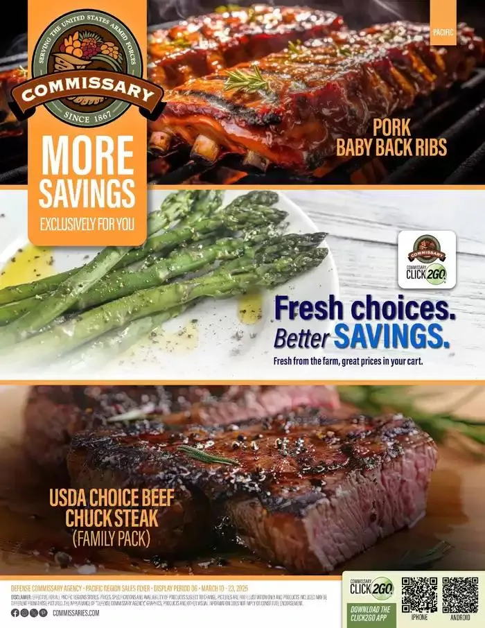 Weekly ad Great offer for all customers from March 10 to March 23 2025 - Page 1