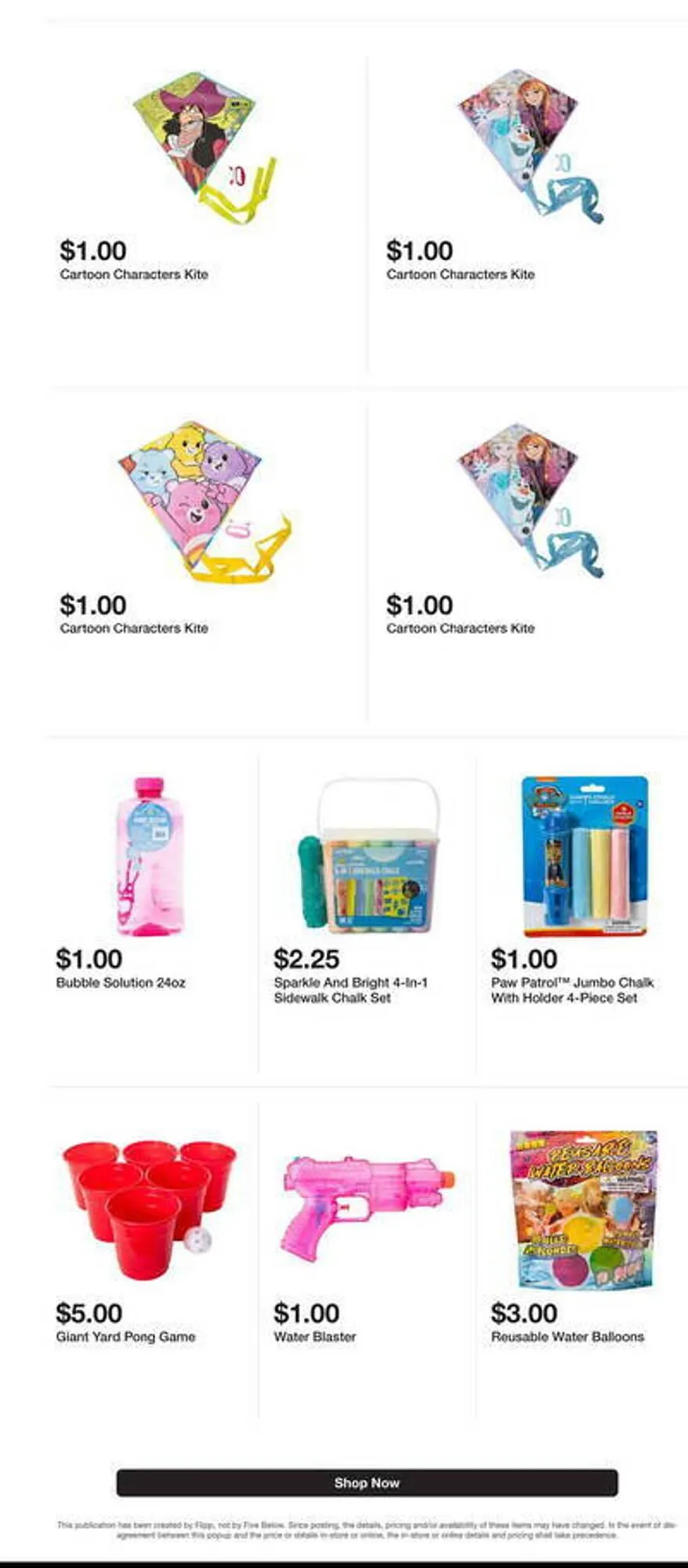 Weekly ad Five Below Weekly Ad from April 1 to April 7 2025 - Page 11