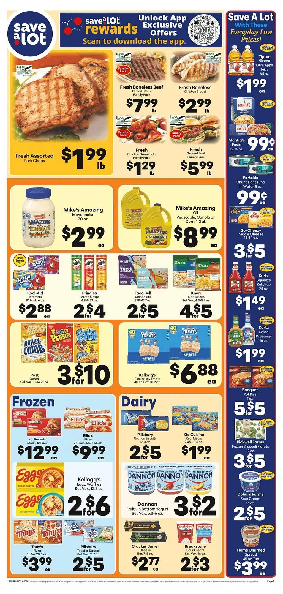 Weekly ad Save a Lot weekly ad from February 6 to February 19 2026 - Page 2