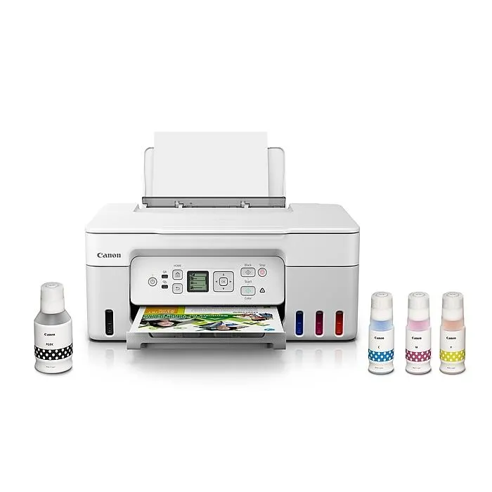 Canon PIXMA MegaTank G3270 WH Wireless Color Inkjet Printer,