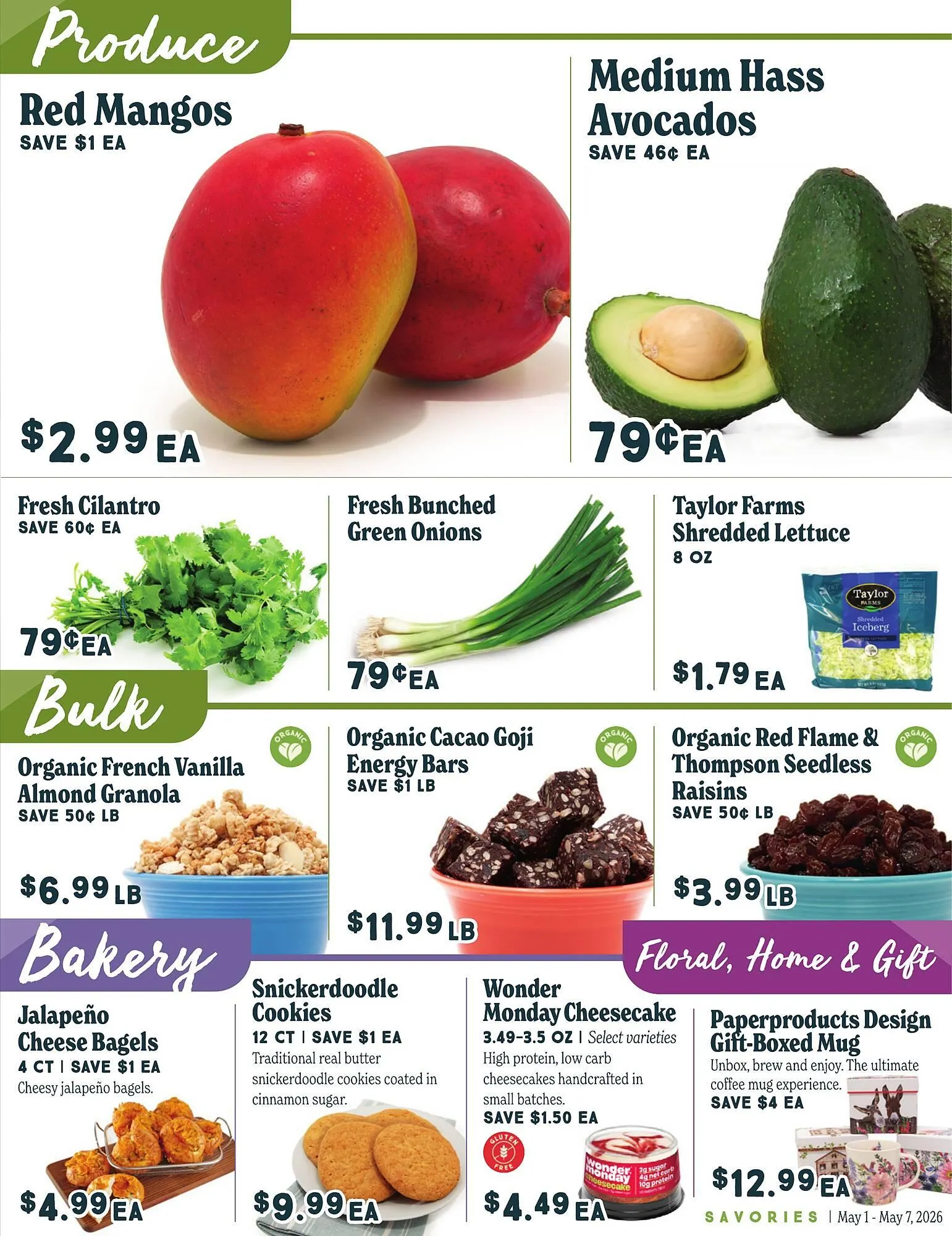 Weekly promotion Market of Choice weekly ad spanning from May 1 to May 7 2026 - Page 3 for Catalogue 365