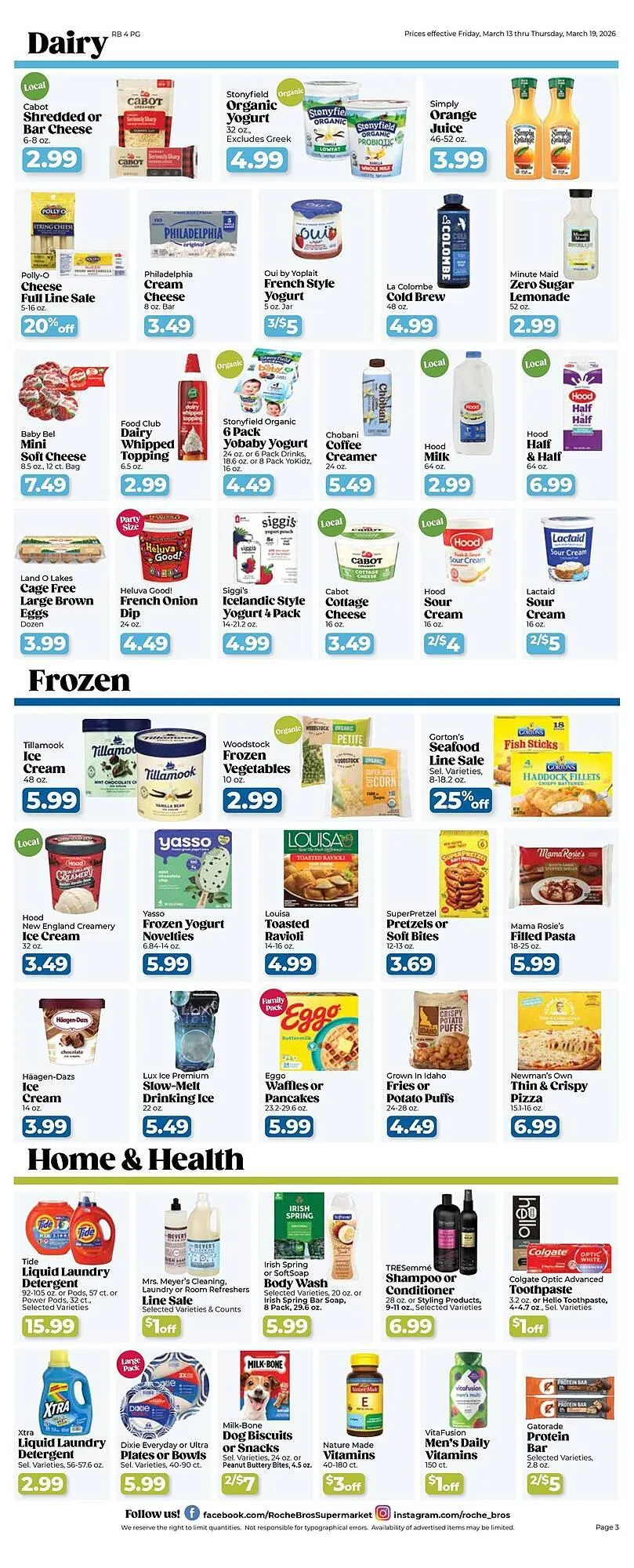 Weekly ad Roche Bros weekly ad from March 13 to March 19 2026 - Page 3
