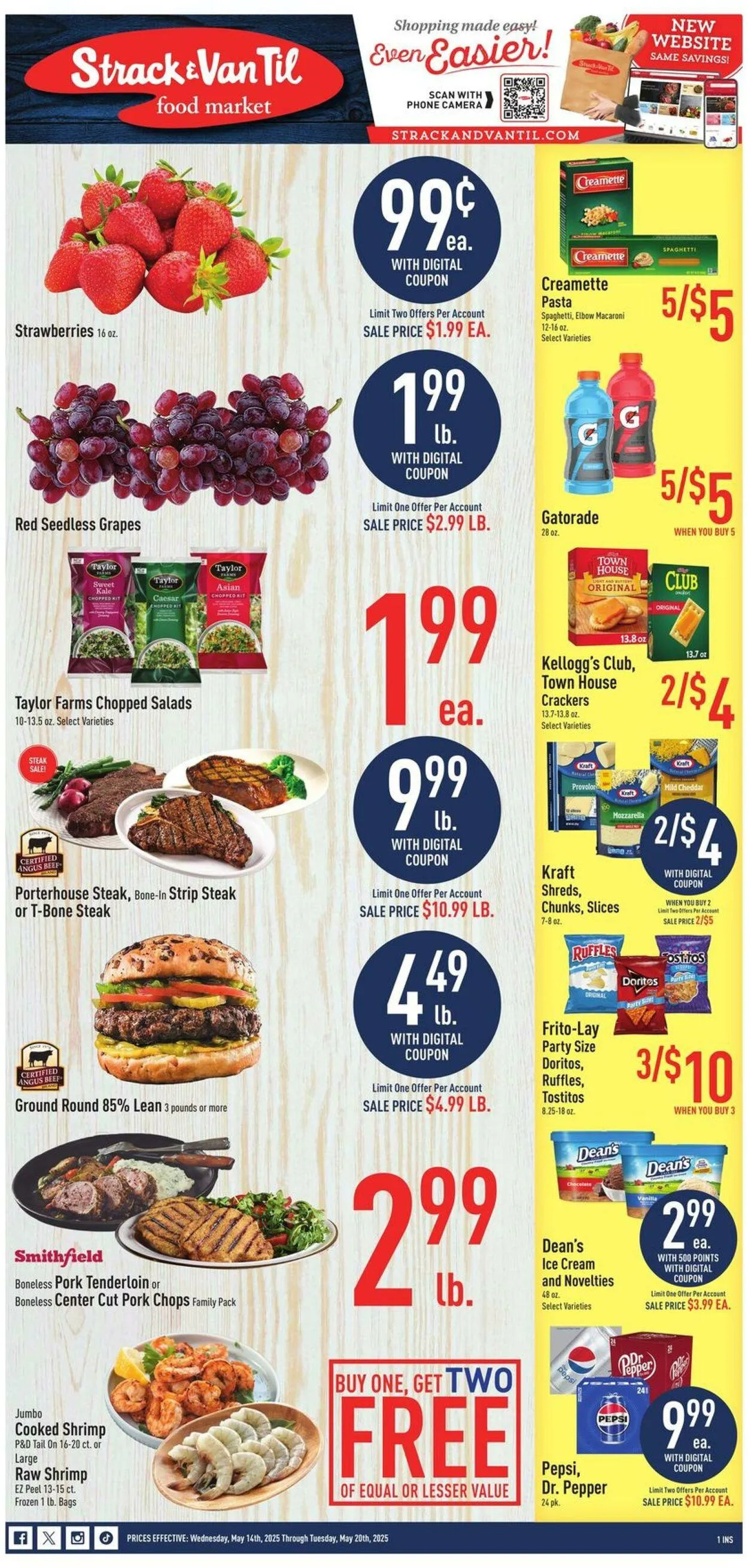 Catálogo de Strack & Van Til Current weekly ad 14 de mayo al 20 de mayo 2025 - Página 1