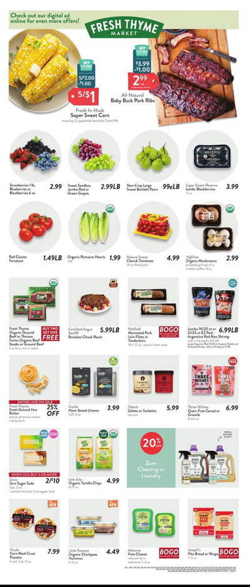 Weekly ad Fresh Thyme Weekly Ad from April 23 to April 29 2025 - Page 2