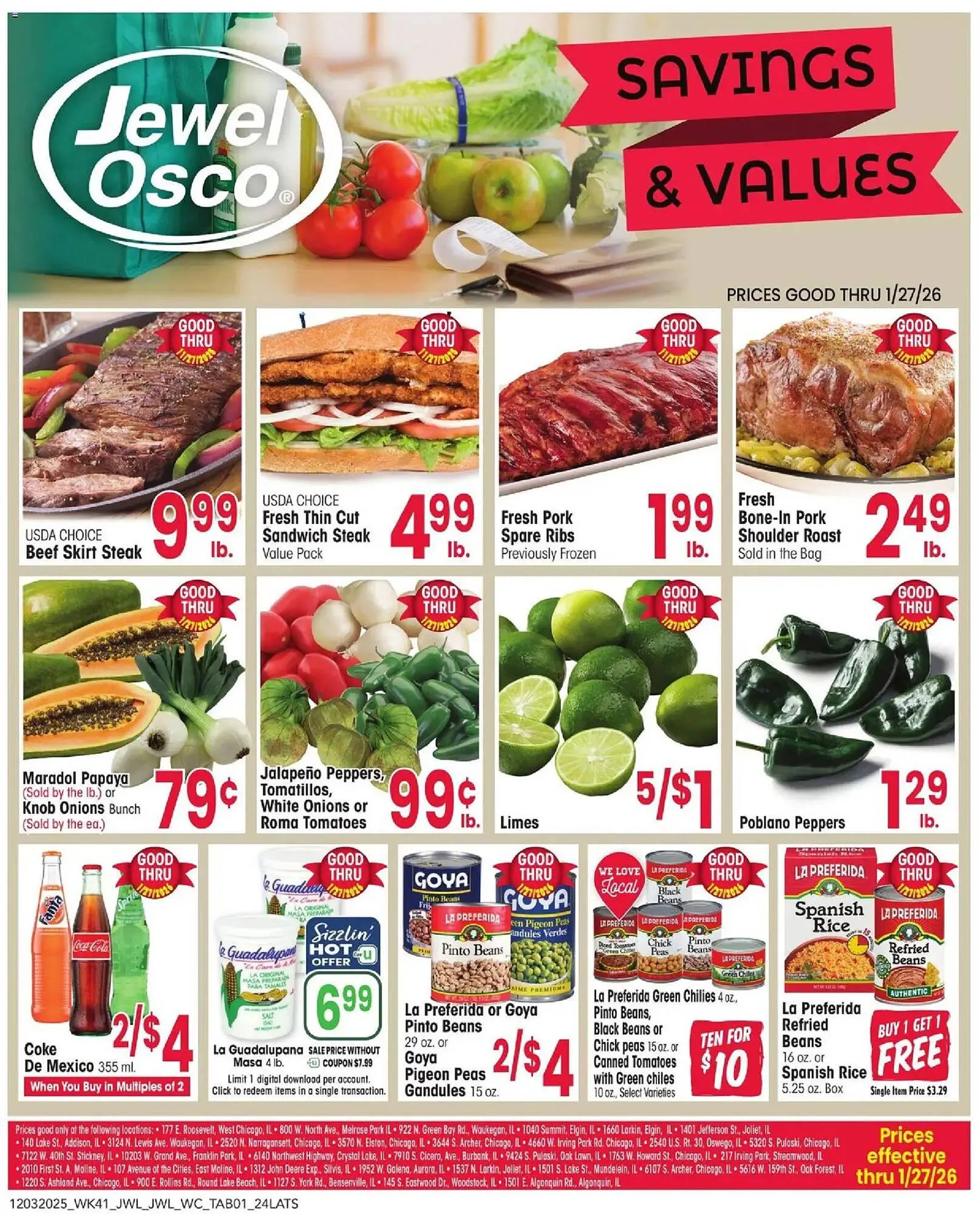 Weekly ad Jewel-Osco weekly ad from December 3 to January 27 2026 - Page 1