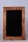 Biedermeier Wall Mirror in Pine, 1870s