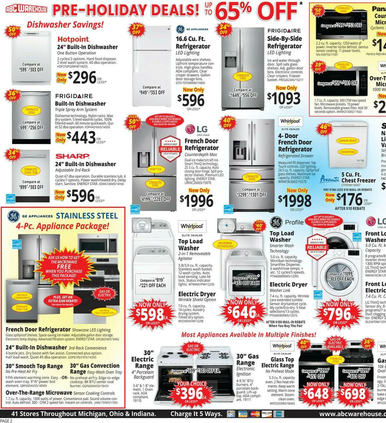 Weekly ad ABC Warehouse Current weekly ad from August 17 to August 23 2025 - Page 2