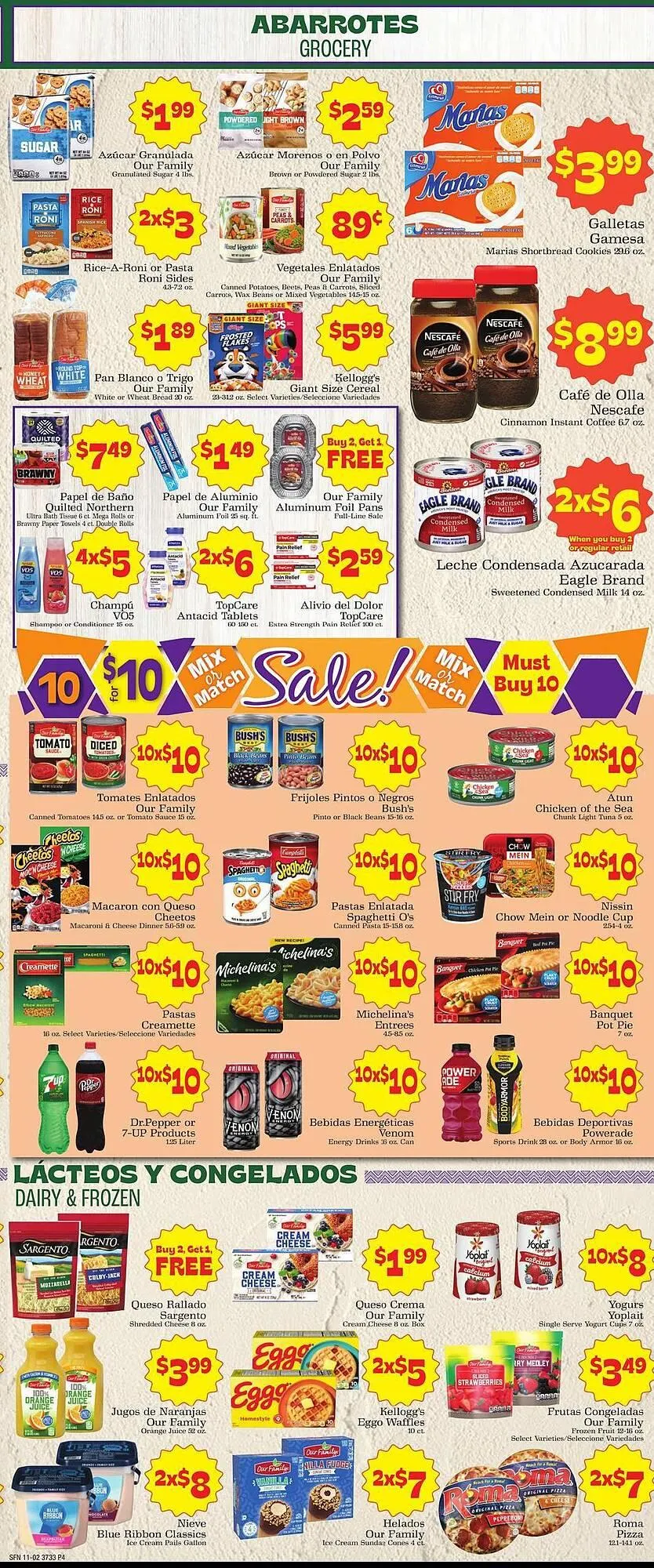 Weekly ad Supermercado Nuestra Familia weekly ad from November 2 to November 8 2025 - Page 4