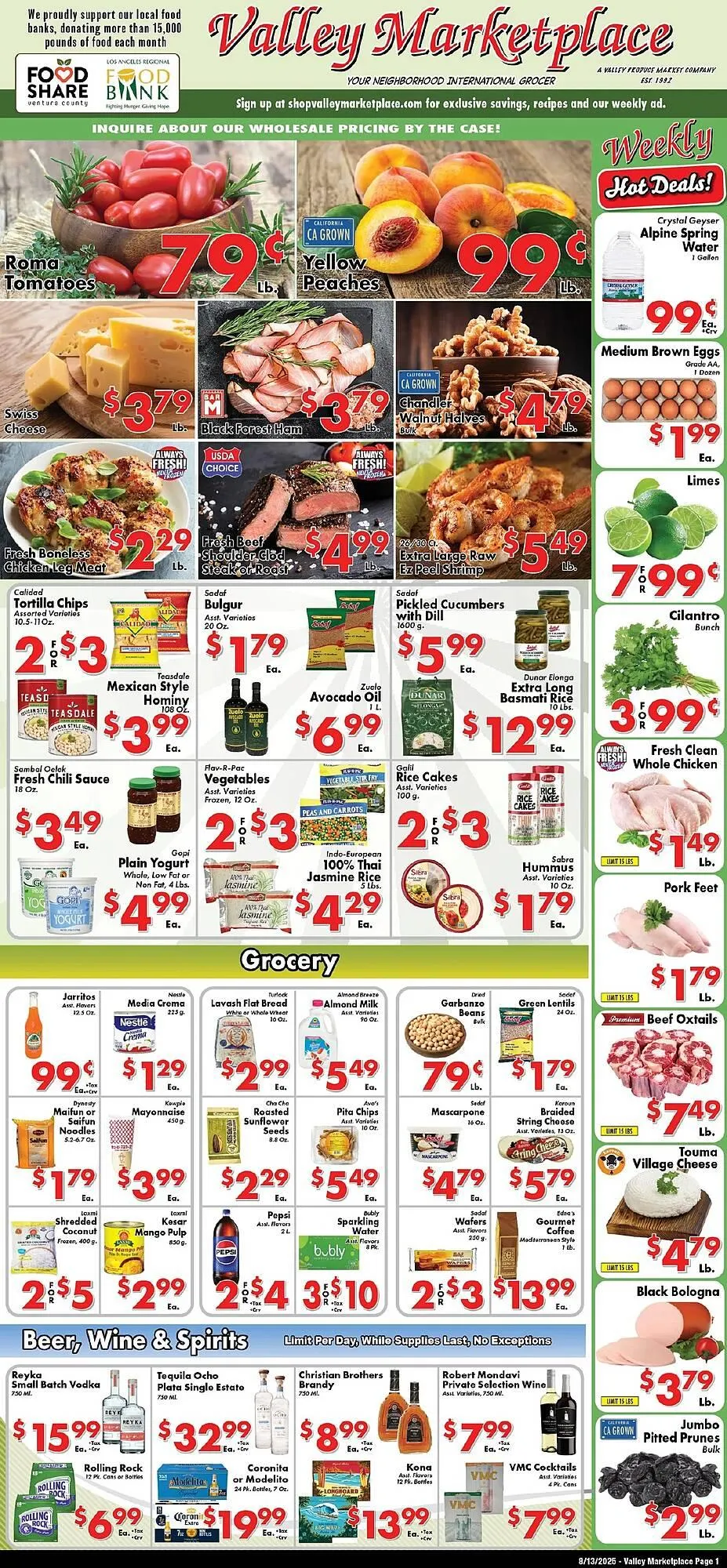 Valley Marketplace ad - 1