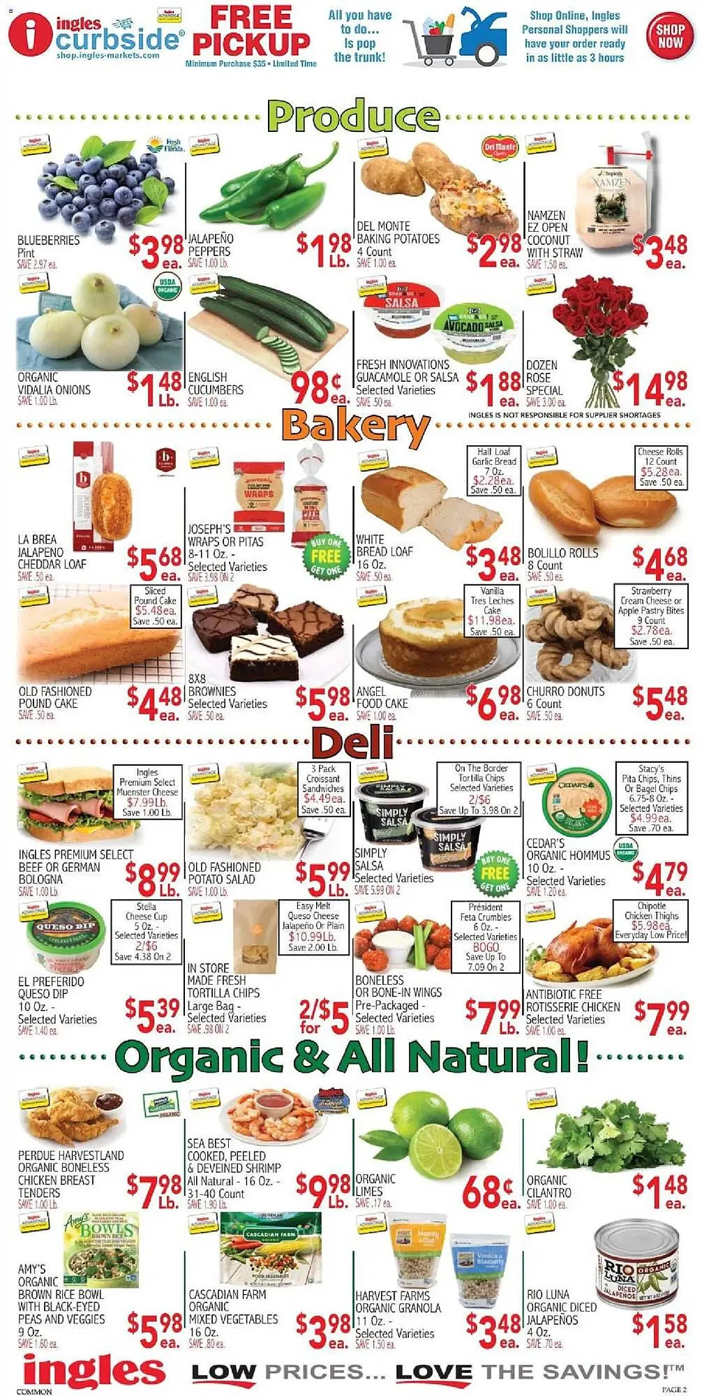 Weekly promotion Ingles Markets weekly ad spanning from April 29 to May 6 2026 - Page 2 for Catalogue 365