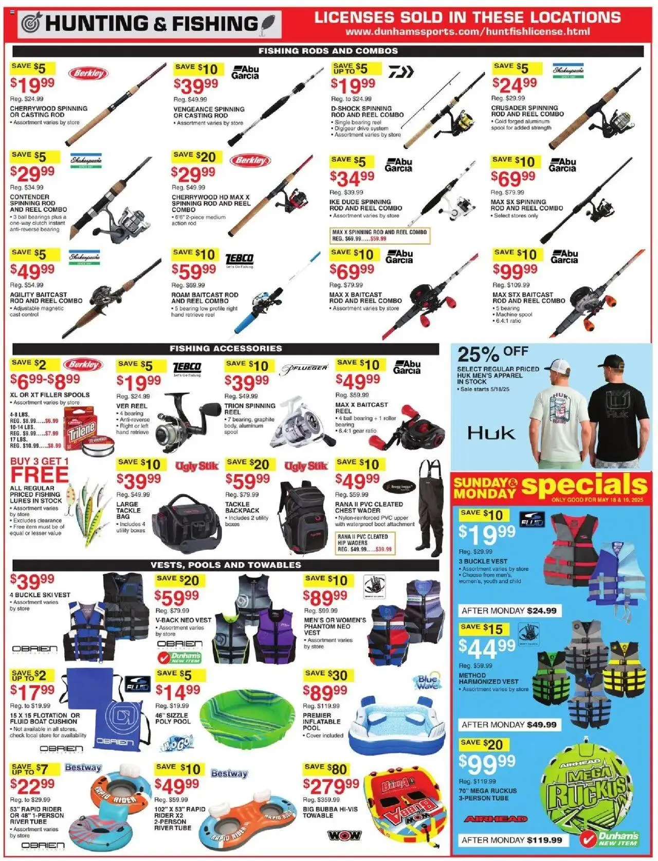 Weekly ad Dunham's Sports Weekly Ad from May 17 to May 22 2025 - Page 16