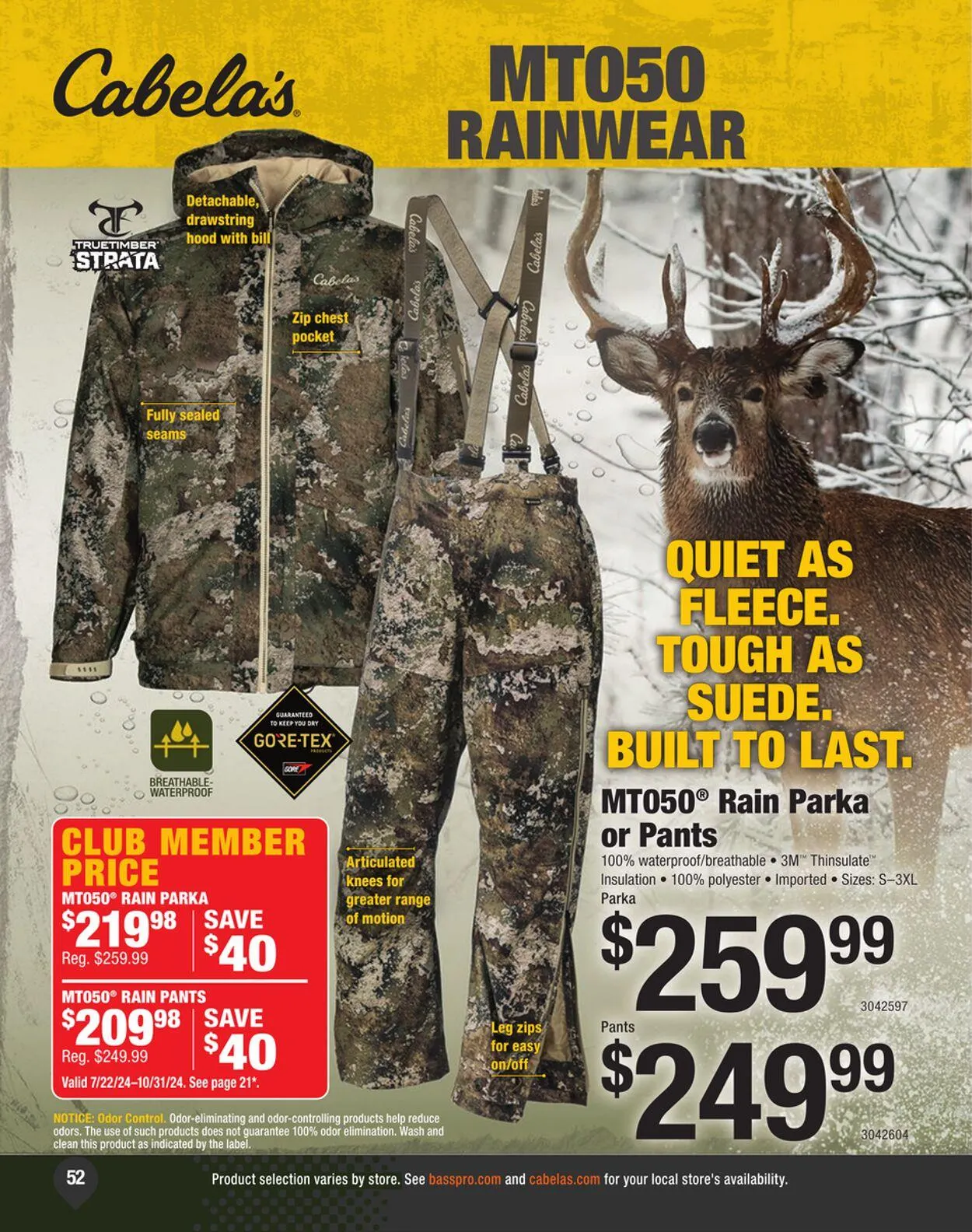 Weekly ad Bass Pro Current weekly ad from September 4 to September 18 2024 - Page 52
