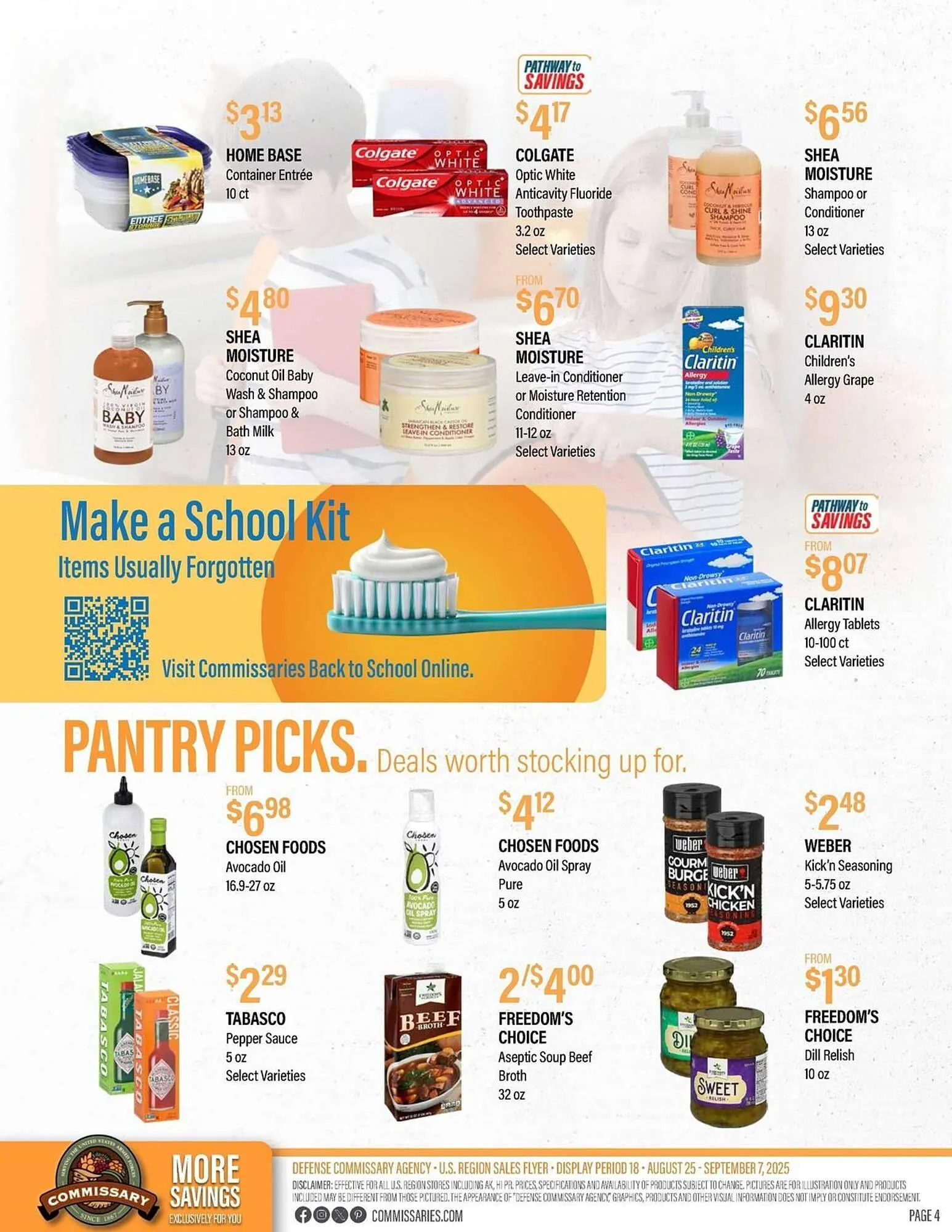 Weekly ad Commissary Weekly Ad from August 25 to September 7 2025 - Page 4