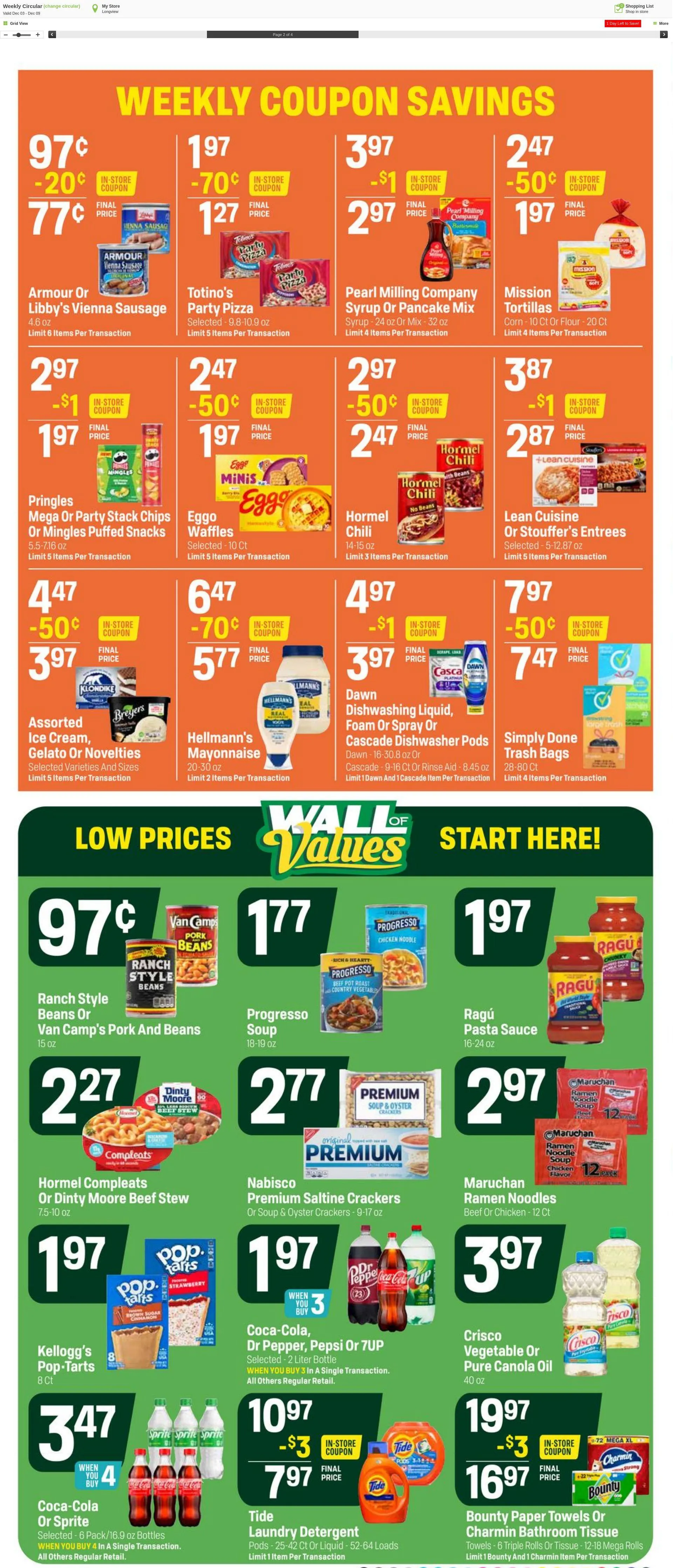 Weekly ad Super1Foods from December 10 to December 16 2025 - Page 2