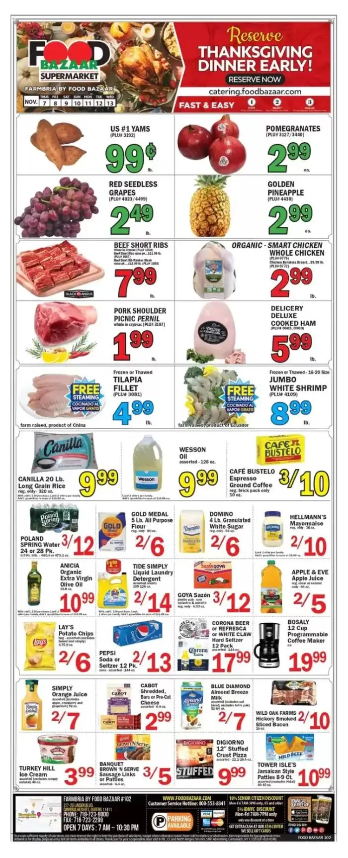 Weekly ad Special offers for you from November 7 to November 13 2024 - Page 1