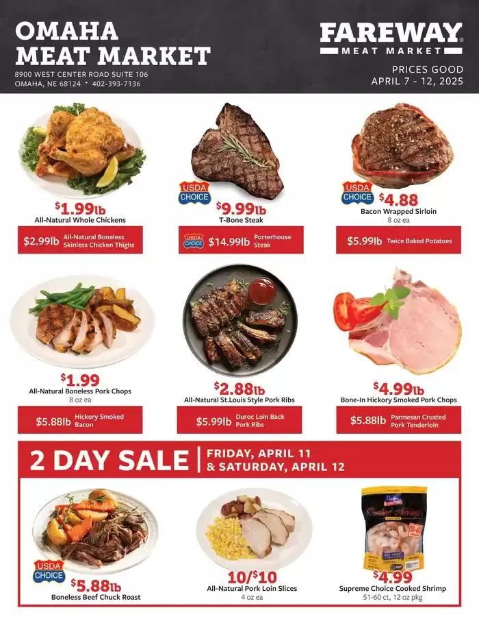Weekly ad Current bargains and offers from April 7 to April 12 2025 - Page 1