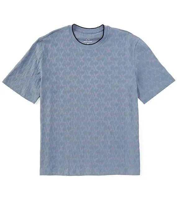 Jacquard Short Sleeve T-Shirt