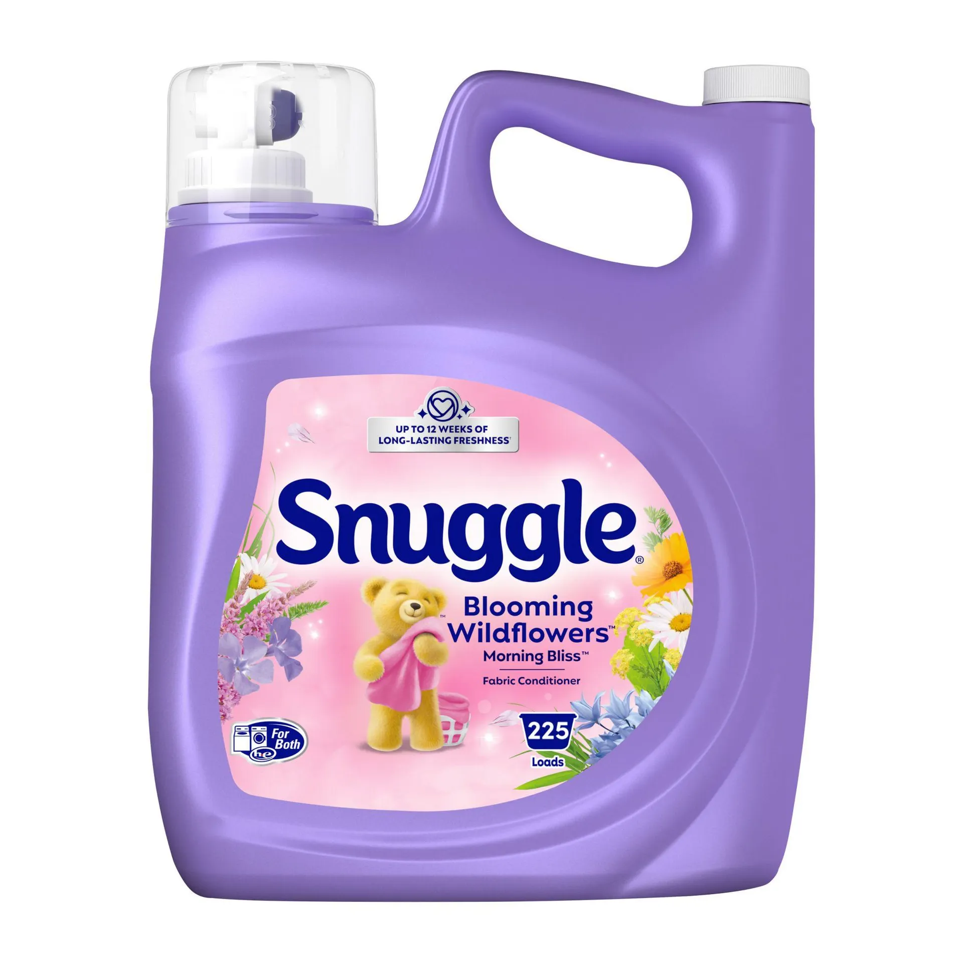 Snuggle Liquid Fabric Softener, 225 loads/180 fl. oz. - Blooming Wildflowers