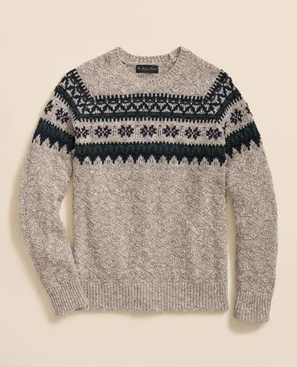 Cotton Fair Isle Sweater