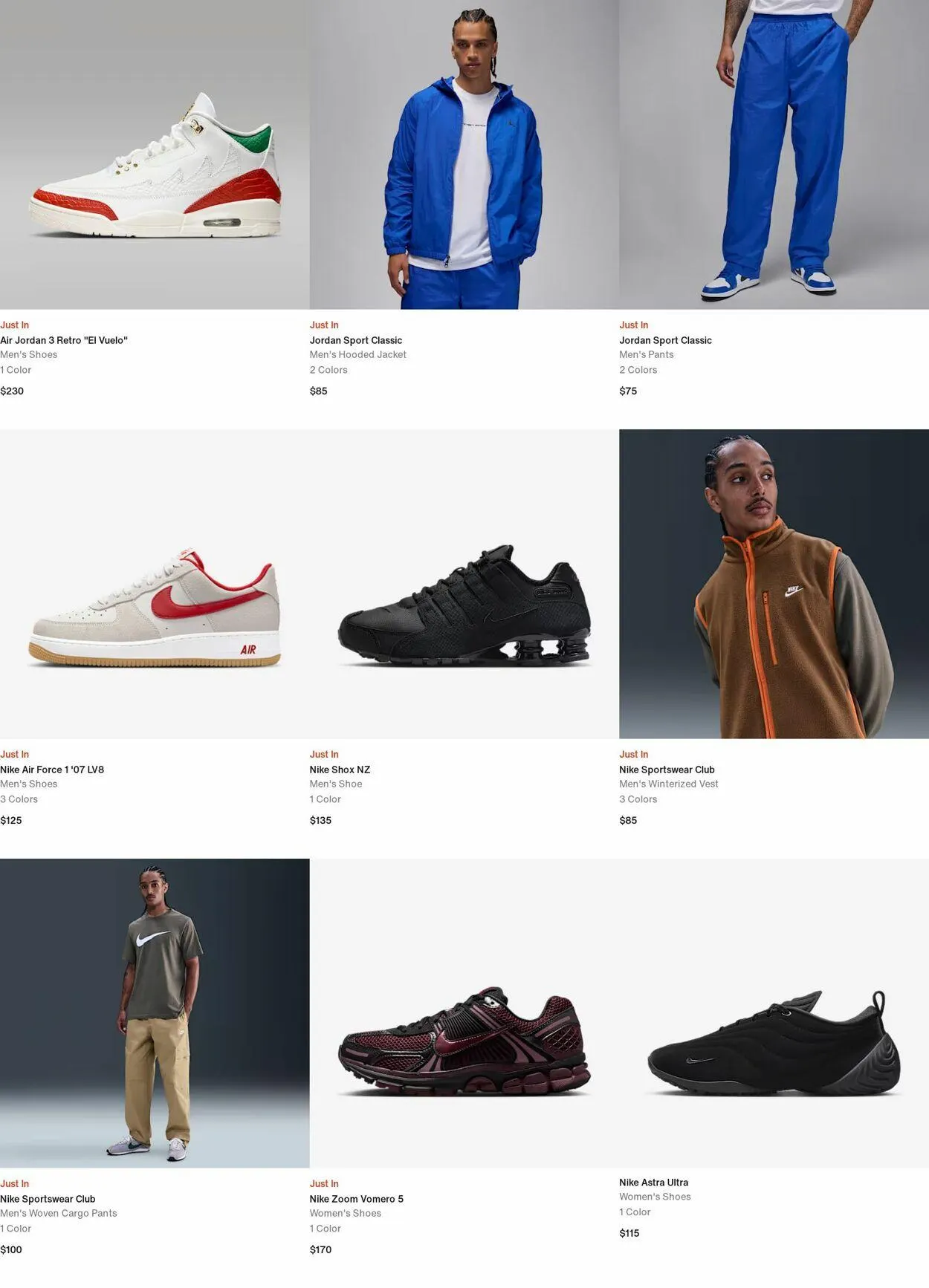 Weekly ad Nike from September 29 to October 8 2025 - Page 1