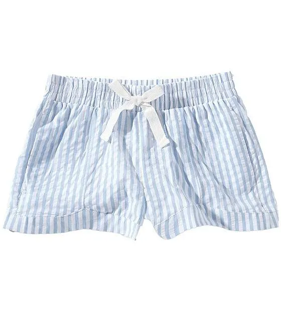 Big Girls Striped Dolphin Shorts