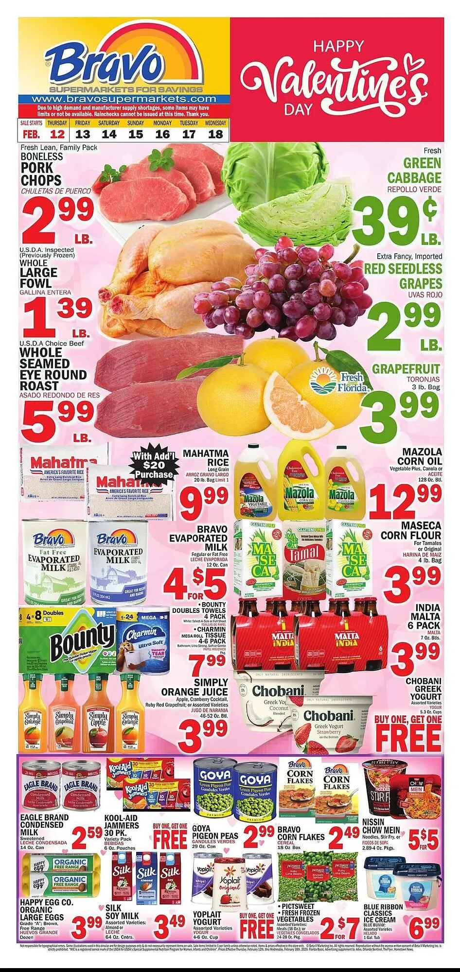 Bravo Supermarkets weekly ad - 1