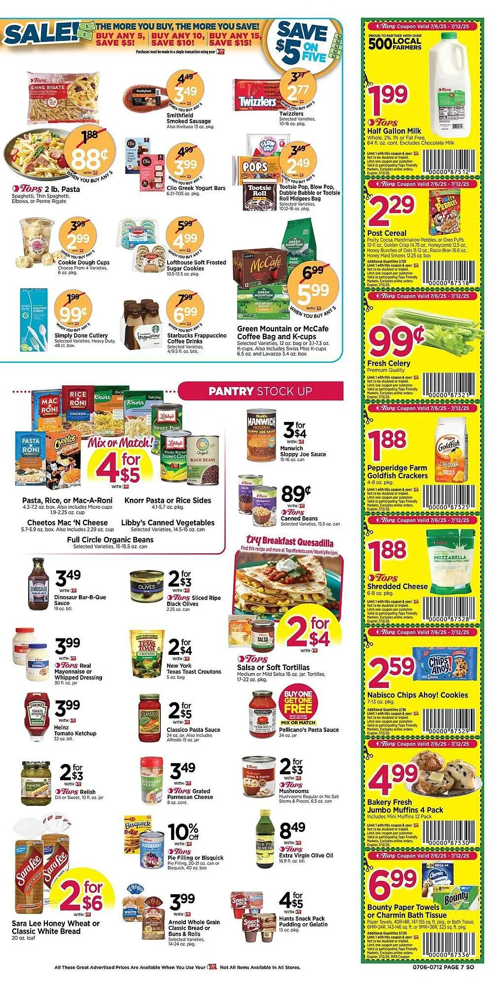 Weekly ad Tops Weekly Ad from July 6 to July 12 2025 - Page 7