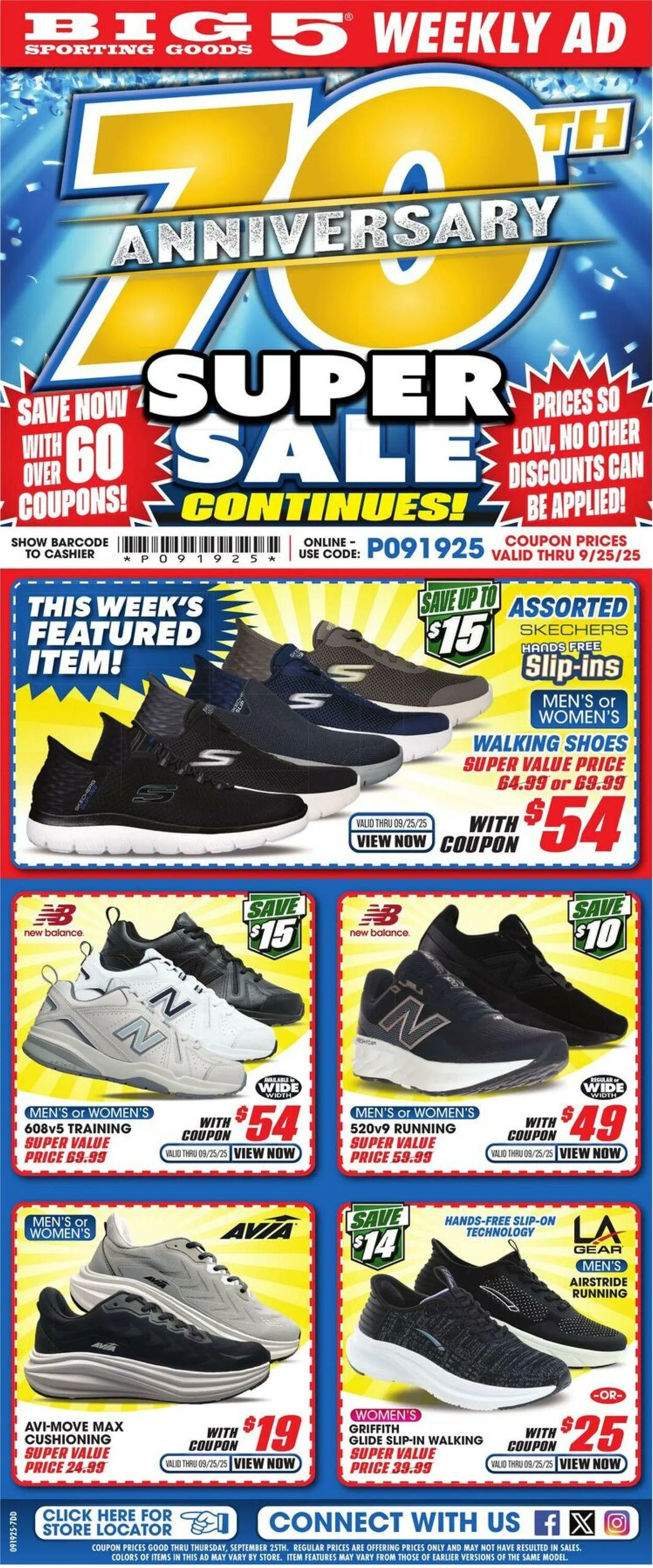 Weekly ad Big 5 Current weekly ad from September 19 to September 25 2025 - Page 1