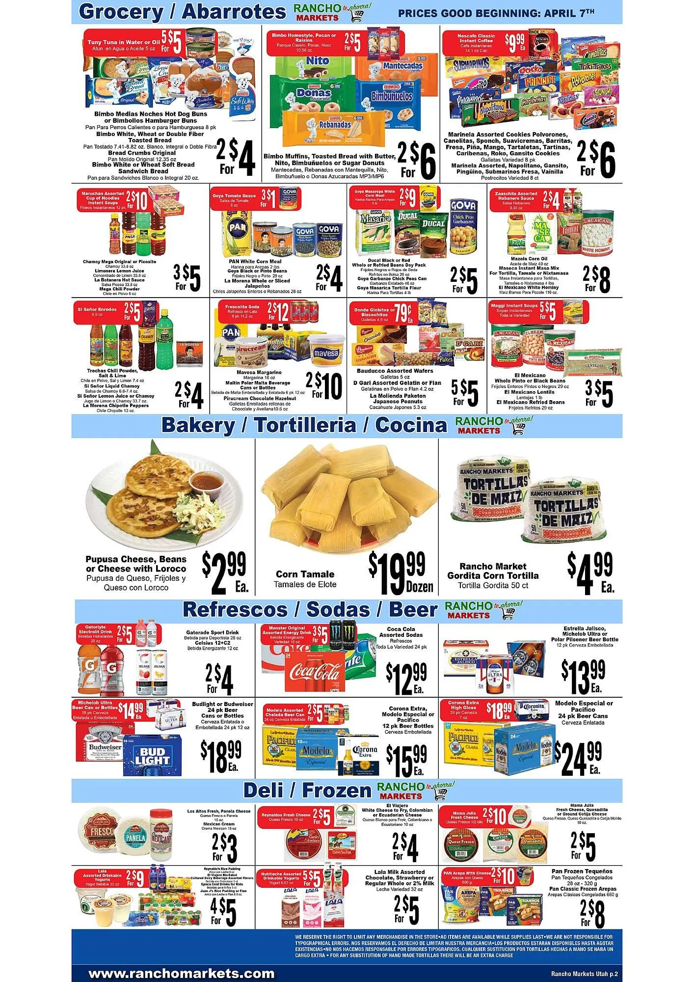 Weekly ad Rancho Markets weekly ad from April 7 to April 13 2026 - Page 2