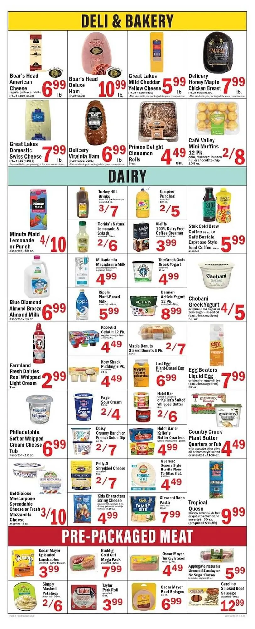 Weekly ad Food Bazaar circular from January 8 to January 14 2026 - Page 4