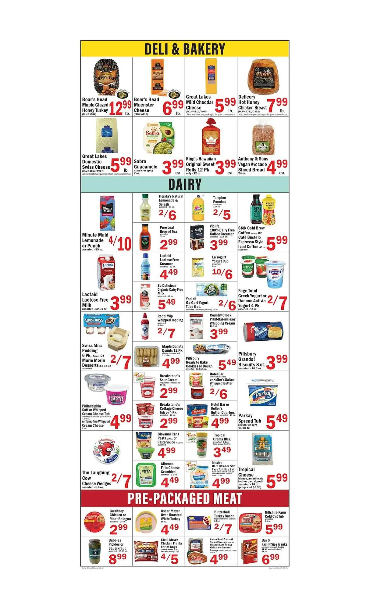 Weekly ad Food Bazaar circular from April 30 to May 6 2026 - Page 4