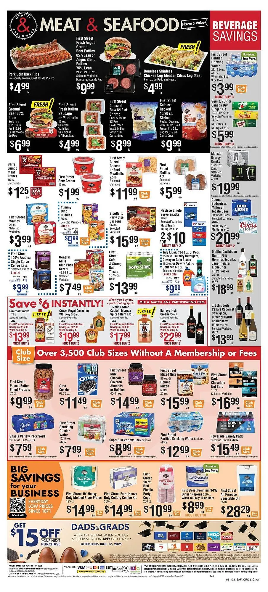 Weekly ad Smart & Final Weekly Ad from June 11 to June 17 2025 - Page 3