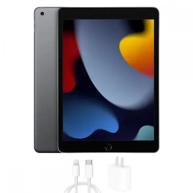 Refurbished Apple iPad 9th Gen (10.2 inch, 2021)- A Grade, Wi-Fi only