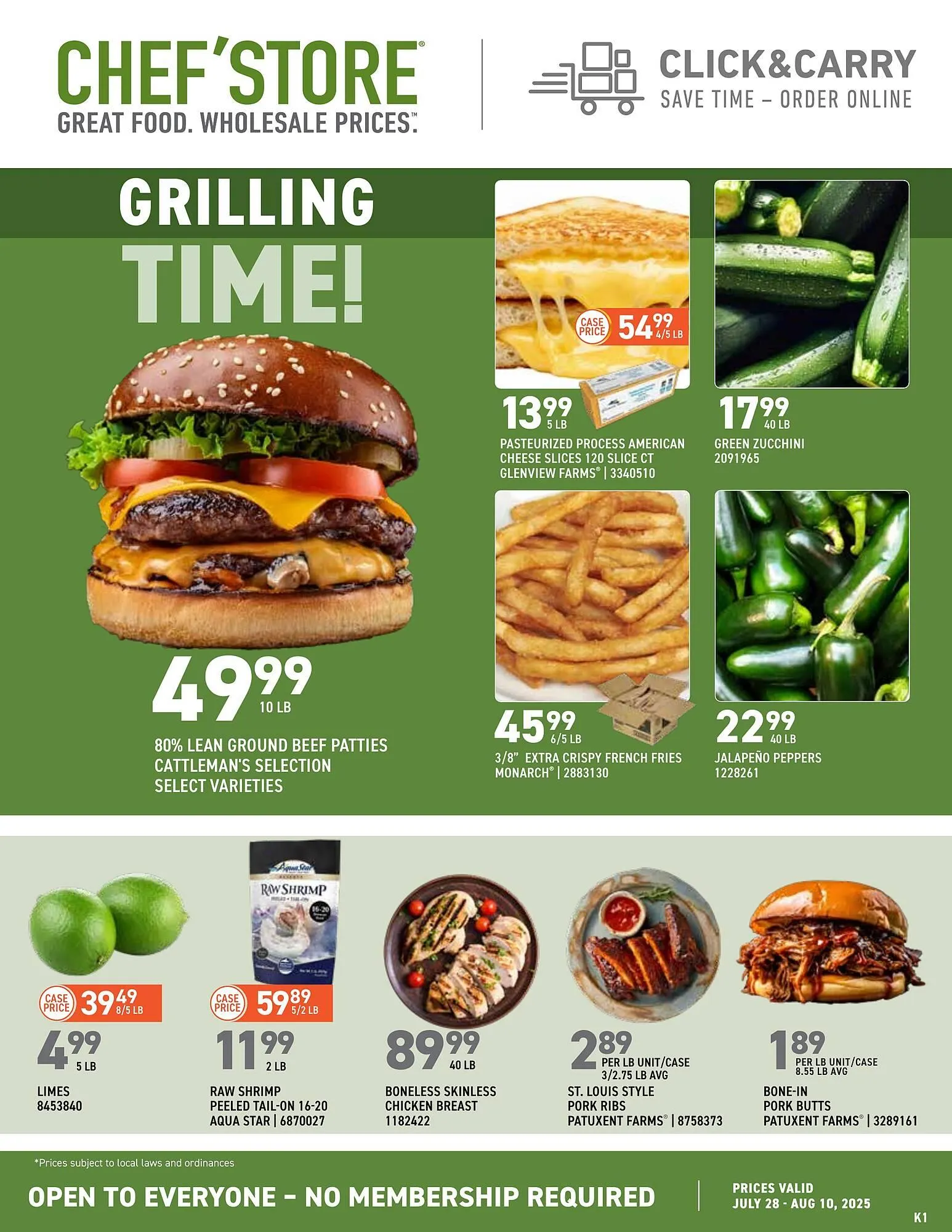 US Foods Chefs Store Weekly Ad - 1