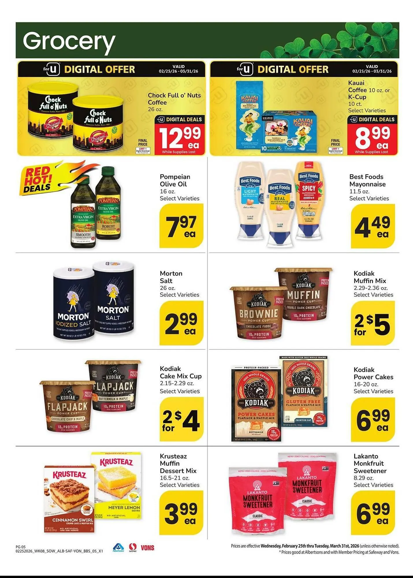 Weekly ad Safeway weekly ad from February 25 to March 31 2026 - Page 5
