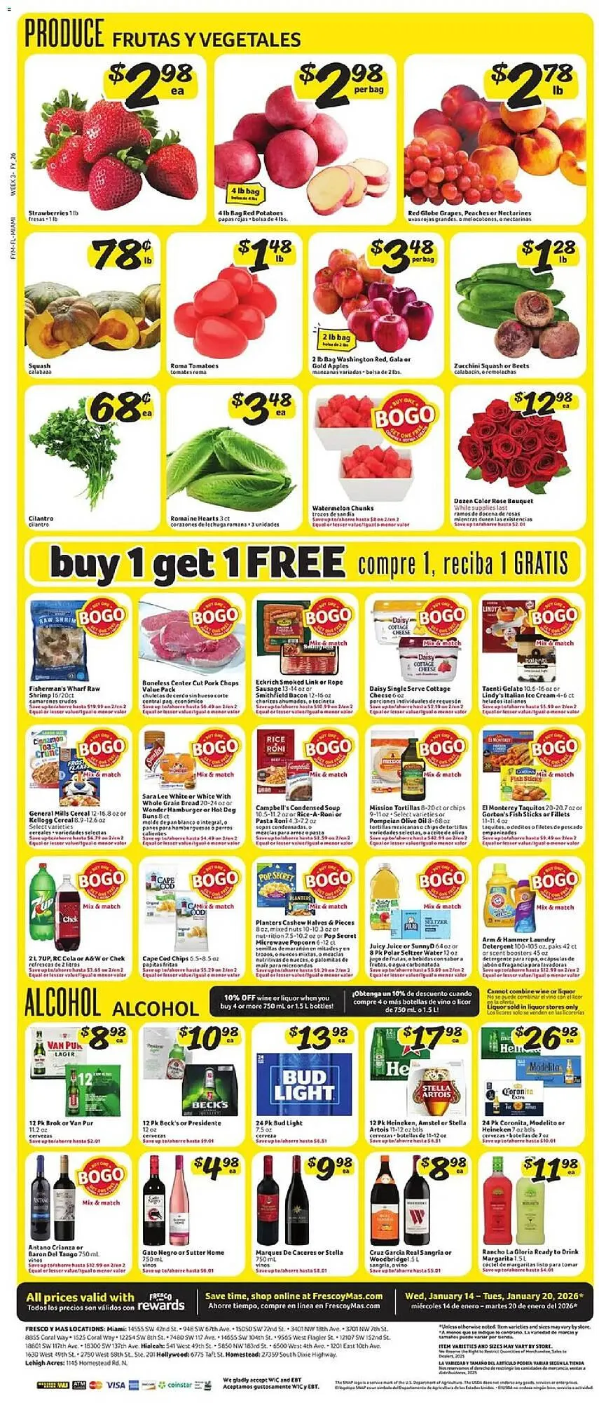 Weekly ad Fresco y Más weekly ad from January 14 to January 20 2026 - Page 5