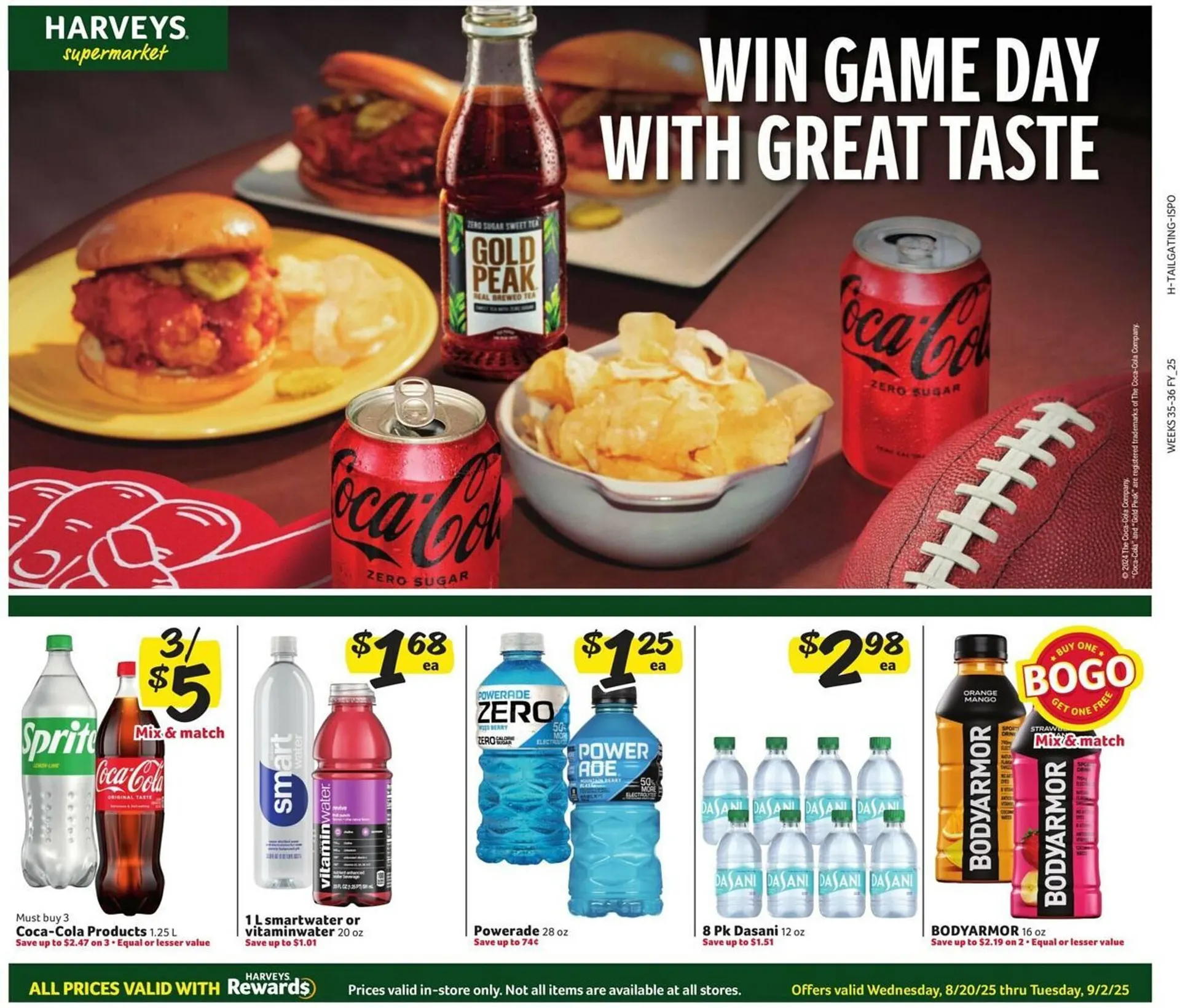 Harveys Supermarkets Weekly Ad - 1