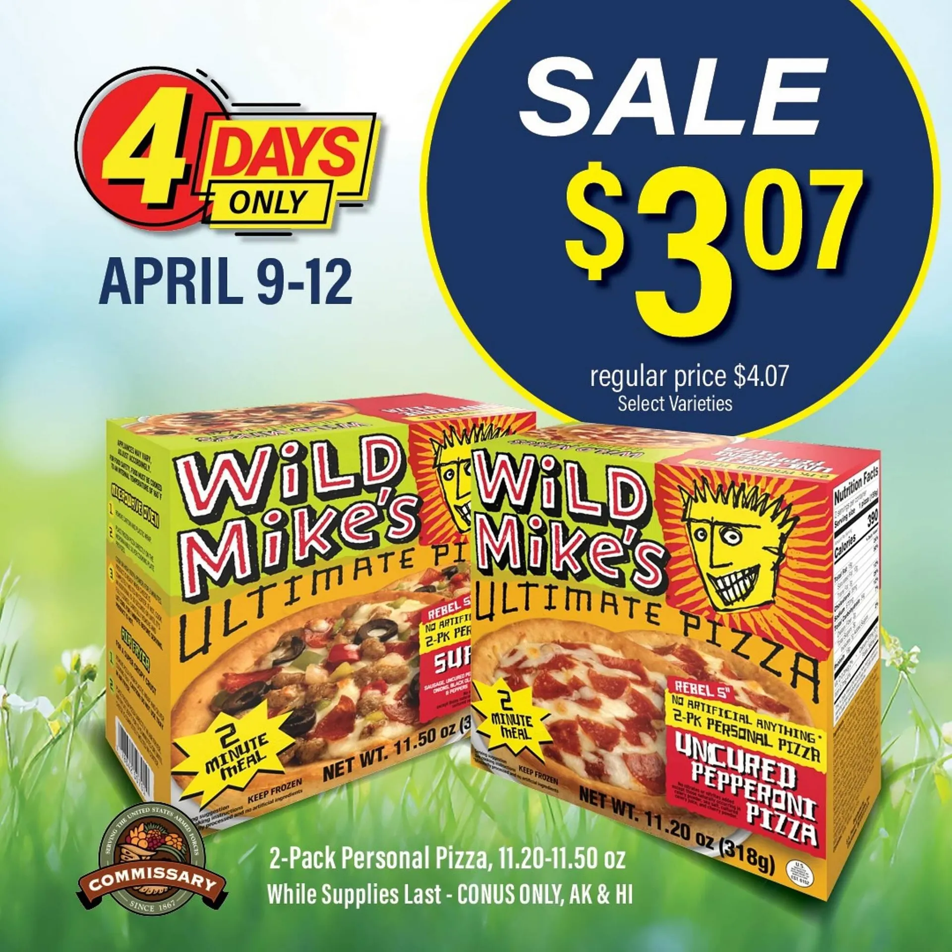 Weekly ad Commissary weekly ad from April 9 to April 12 2026 - Page 1