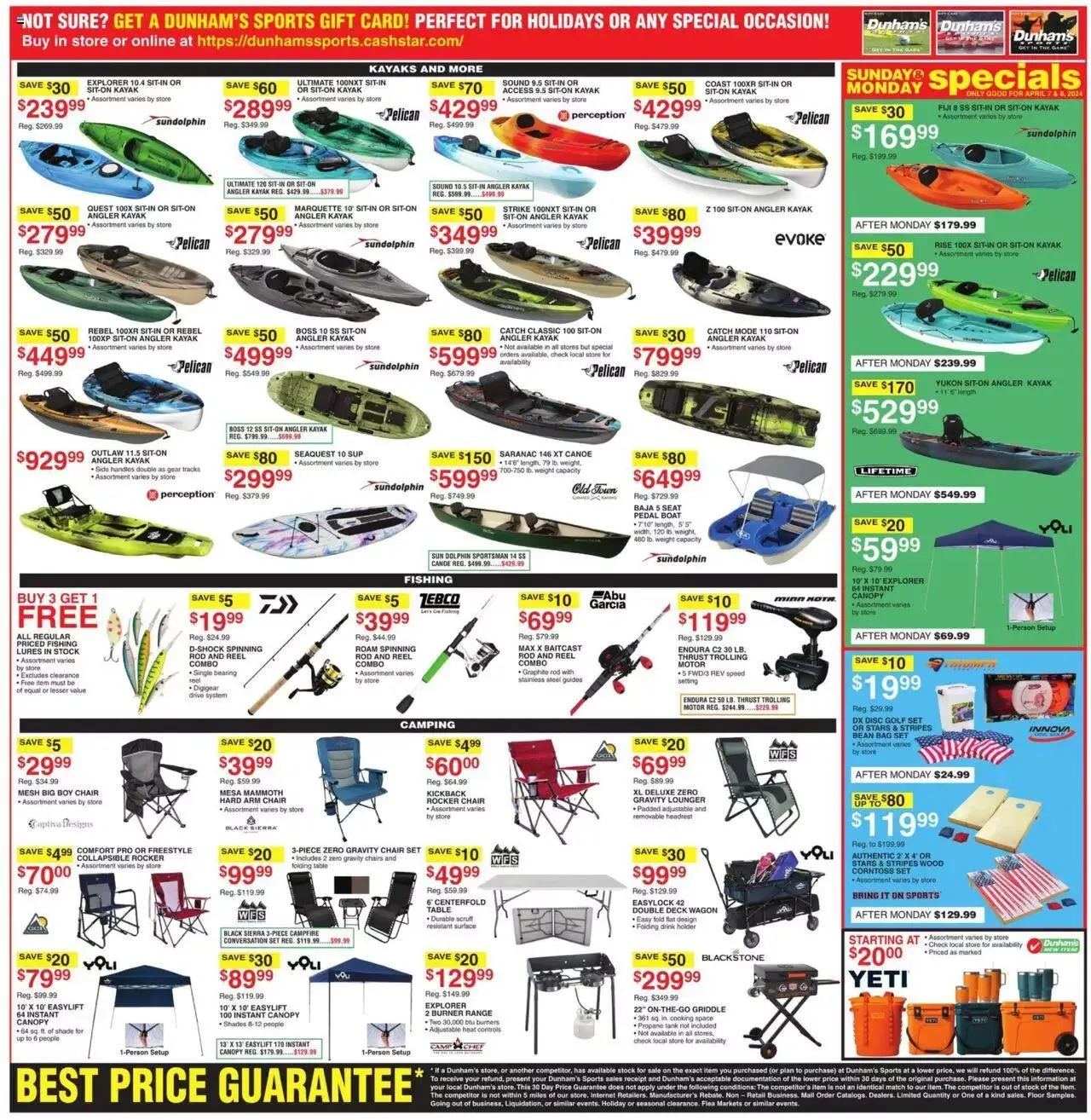 Weekly ad Dunham's Sports - Weekly - PA from April 6 to April 11 2024 - Page 9