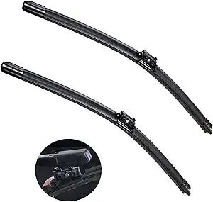 2 Factory Wiper Blades Replacement for Mercedes-Benz A205 C205 S205 W205 X253 C & GLC Original Equipment Windshield Wiper Blades Set 22"+22" (Set of 2)