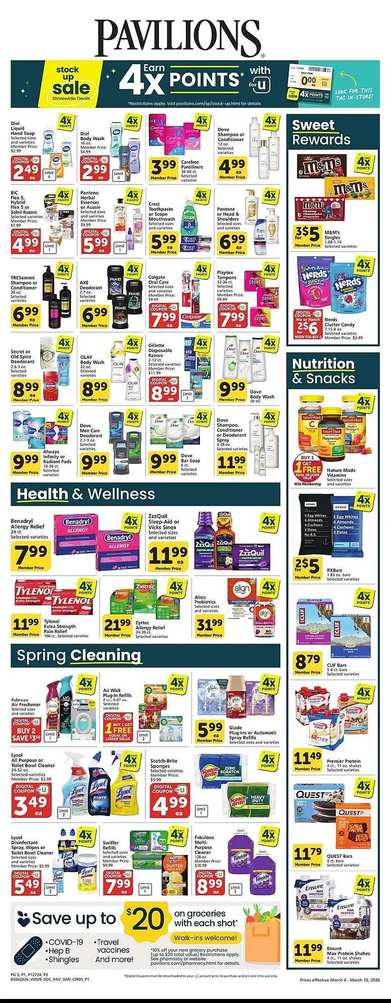 Weekly ad Pavilions weekly ad from March 4 to March 10 2026 - Page 5