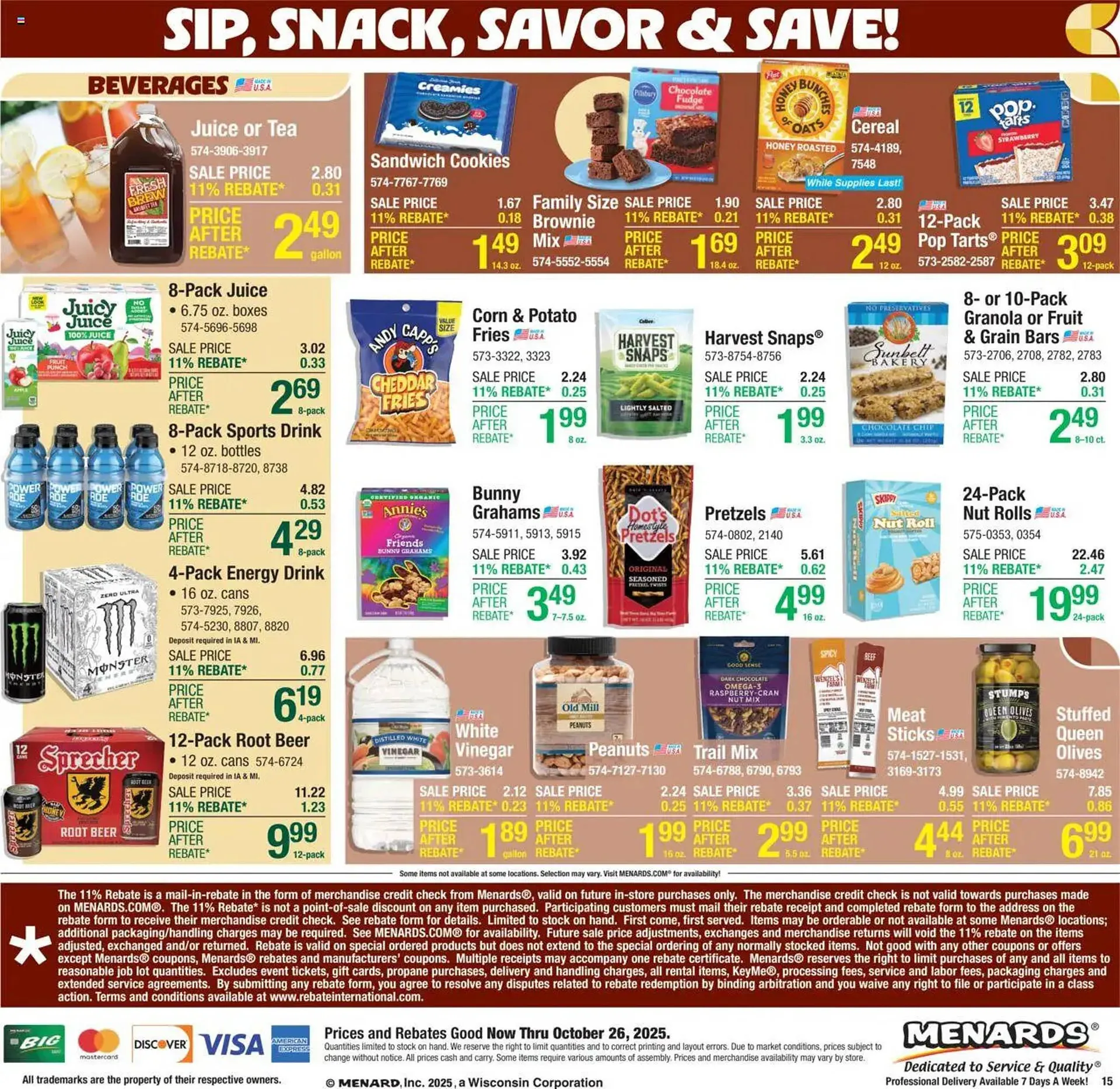 Weekly ad Menards weekly ad from October 15 to October 21 2025 - Page 21