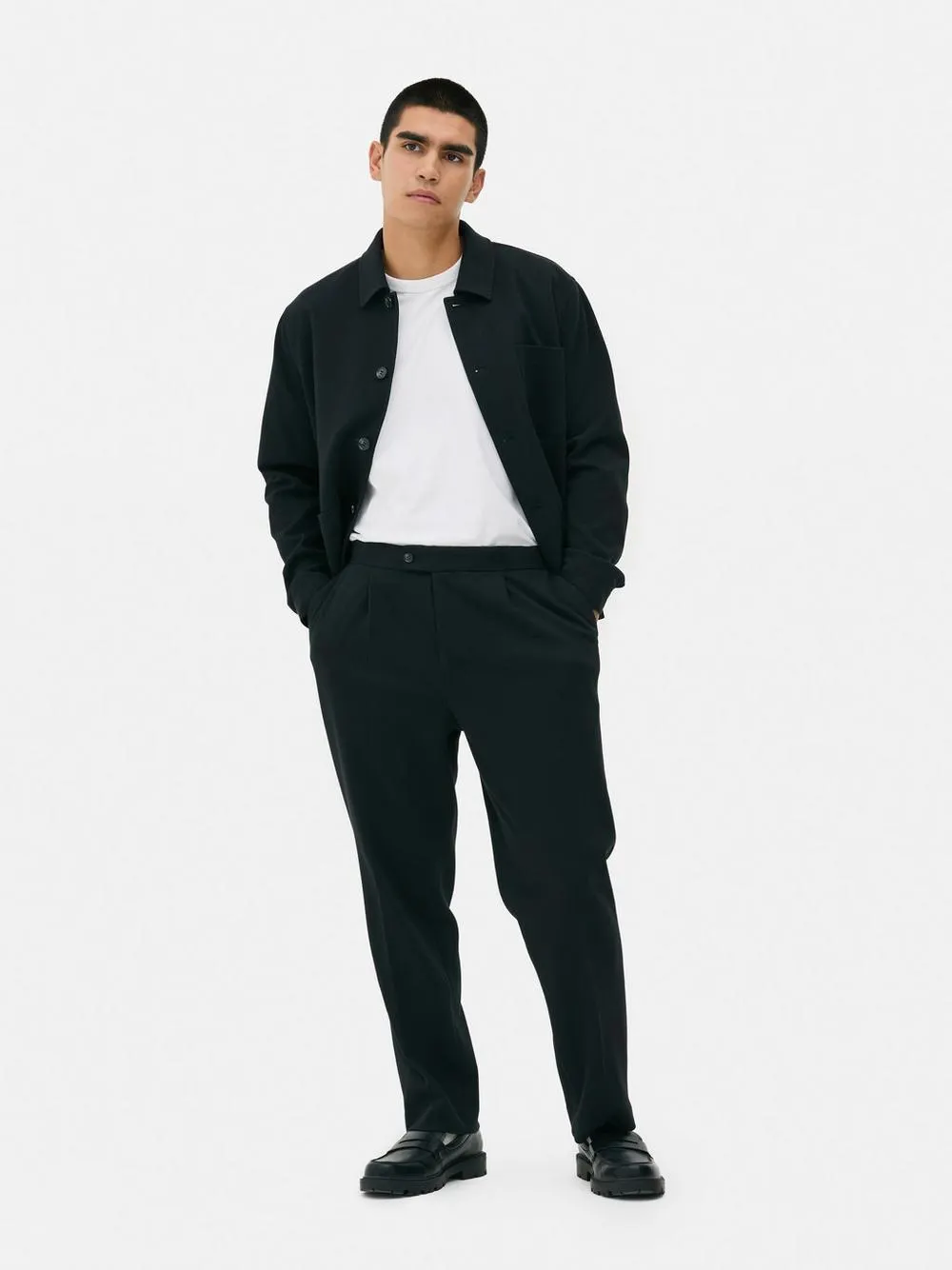 Twill Slim Fit Pants