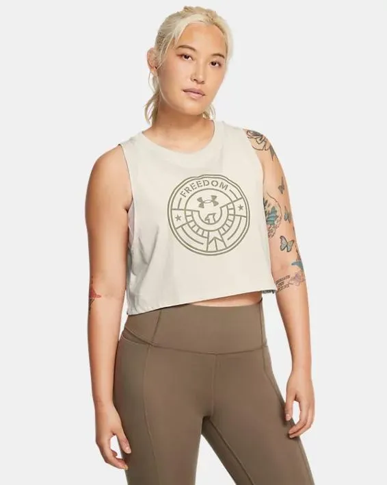 UA Freedom Women's Crop Tank