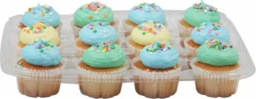 Fresh Foods Market Iced Yellow Cake Cupcakes