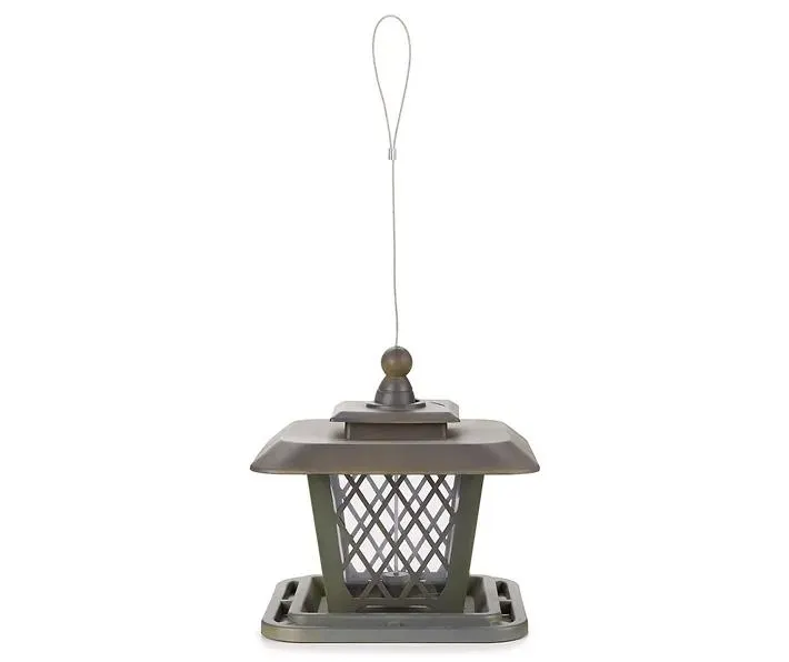 Square Plastic Bird Feeder
