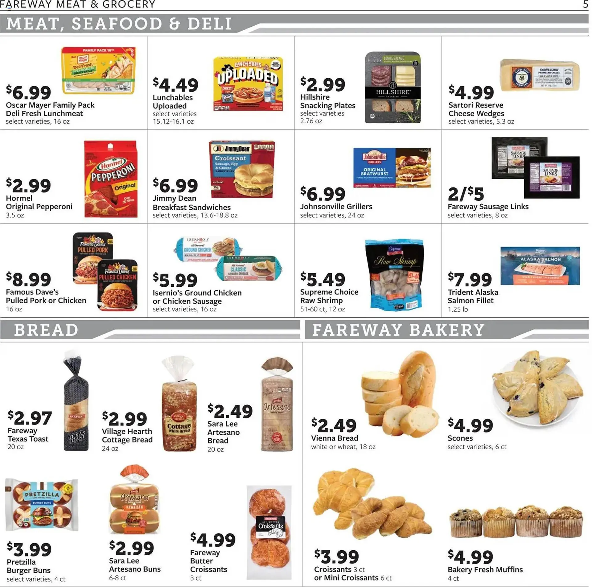 Weekly promotion Fareway weekly ad spanning from May 4 to May 9 2026 - Page 5 for Catalogue 365