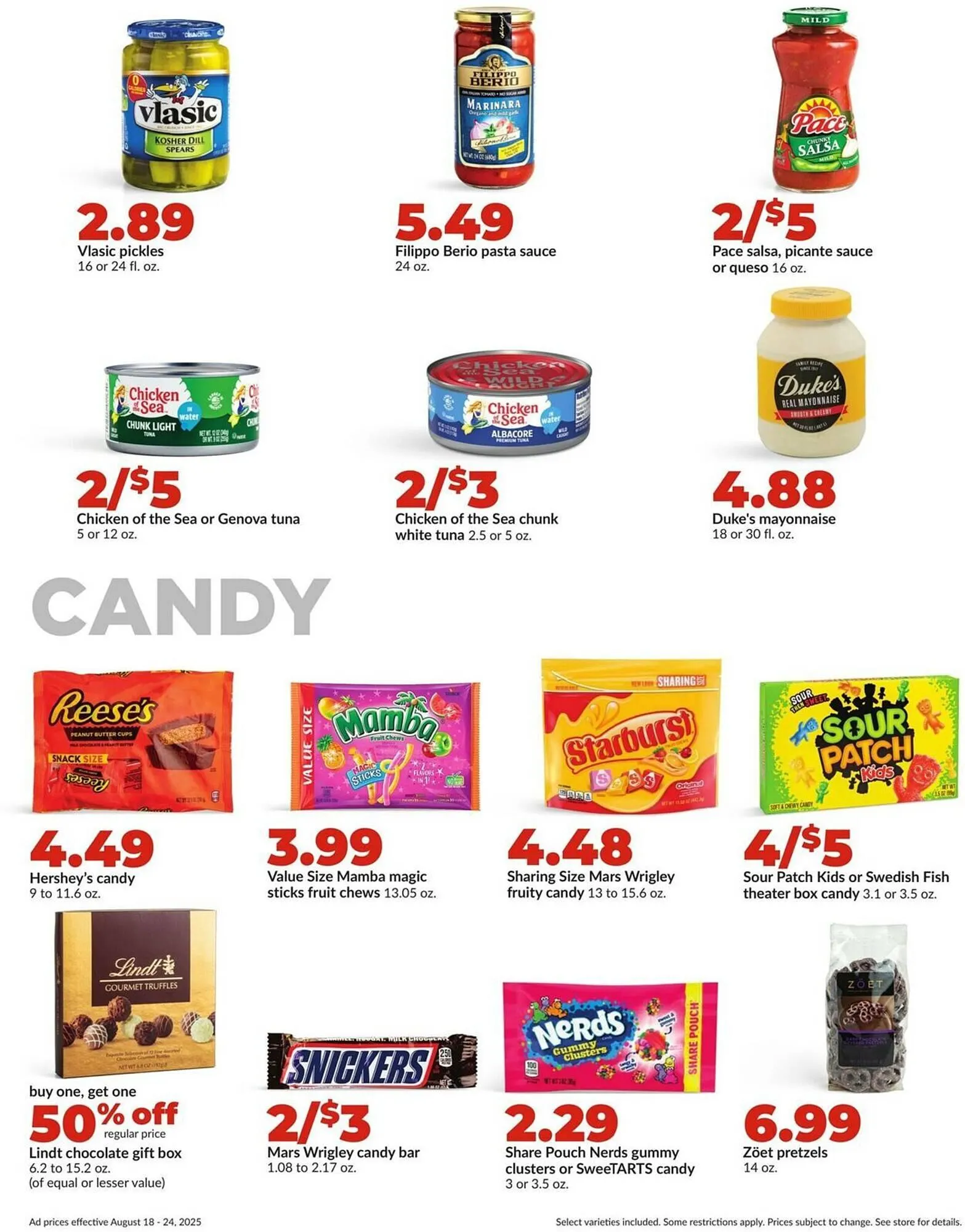 Weekly ad Hy-Vee Weekly Ad from August 18 to August 24 2025 - Page 24